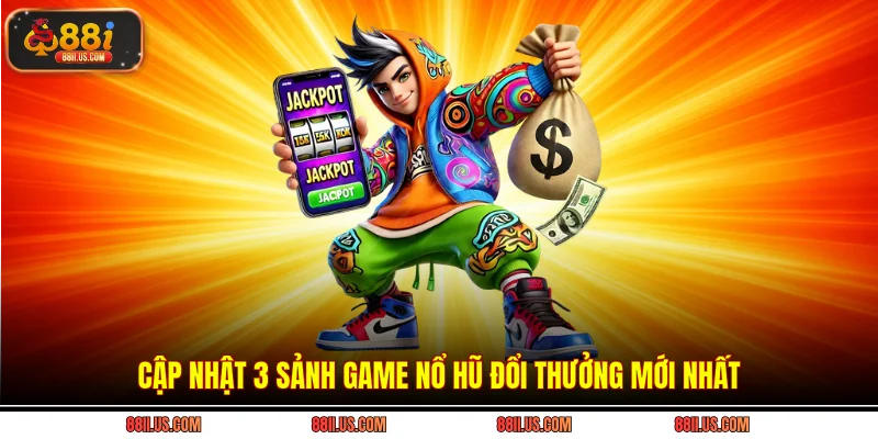Cập nhật 3 sảnh game nổ hũ đổi thưởng mới nhất