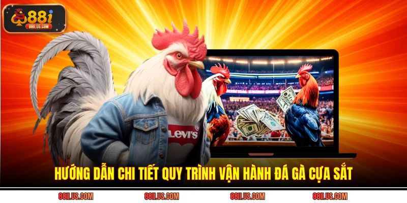 Hướng dẫn chi tiết quy trình vận hành đá gà cựa sắt