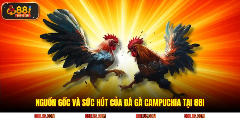 Nguồn gốc và sức hút của đá gà Campuchia tại 88i
