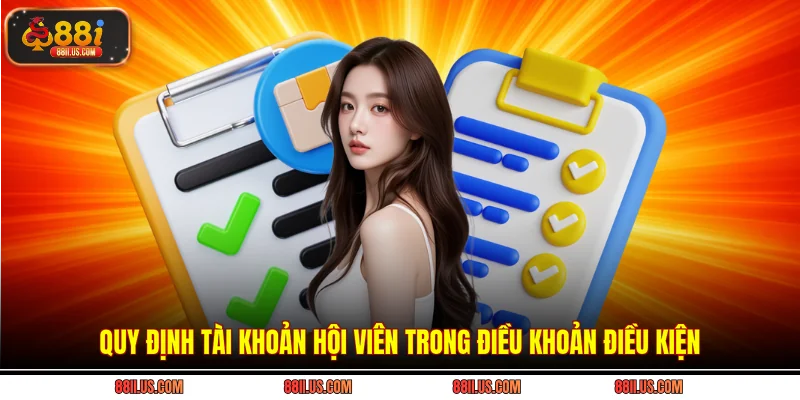 Quy định tài khoản hội viên trong điều khoản điều kiện