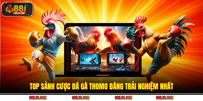 Top sảnh cược đá gà Thomo đáng trải nghiệm nhất